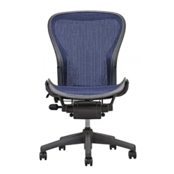 Aeron Chair By Herman Miller - Armless - Cobalt - Madison Seating