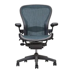 Aeron Chair By Herman Miller - Highly Adjustable - Emerald - Madison Seating