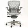 Aeron Fully Loaded Adjustable Lumbar - Titanium - By Herman Miller - Madison Seating -Executive Chairs Sales Aeron Fully Loaded Adjustable Lumbar Titanium By Herman Miller Main e1690831126972