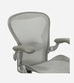 Aeron Fully Loaded Adjustable Lumbar - Titanium - By Herman Miller - Madison Seating -Executive Chairs Sales Aeron Fully Loaded Adjustable Lumbar Titanium By Herman Miller Side