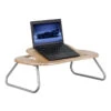 Angle Adjustable Laptop Desk With Natural Top - By Flash Furniture - Madison Seating -Executive Chairs Sales Angle Adjustable Laptop Desk with Natural Top by Flash Furniture
