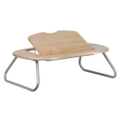 Angle Adjustable Laptop Desk With Natural Top - By Flash Furniture - Madison Seating -Executive Chairs Sales Angle Adjustable Laptop Desk with Natural Top by Flash Furniture 3