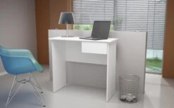 Cosenza Single Drawer Desk By Manhattan Comfort - Madison Seating -Executive Chairs Sales Cosenza Single Drawer Desk By Manhattan Comfort 6 scaled 1