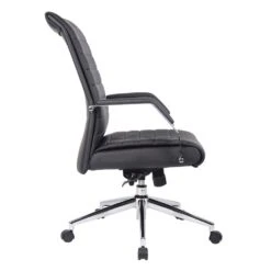 Executive Ribbed Office Chair By Boss Office Products - Madison Seating -Executive Chairs Sales Executive Ribbed Office Chair by Boss Office Products 2
