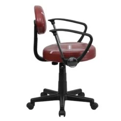 Football Swivel Task Chair With Arms - By Flash Furniture - Madison Seating -Executive Chairs Sales Football Swivel Task Chair with Arms by Flash Furniture 4