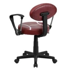 Football Swivel Task Chair With Arms - By Flash Furniture - Madison Seating -Executive Chairs Sales Football Swivel Task Chair with Arms by Flash Furniture 5