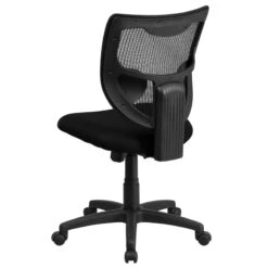 Galaxy Mid-Back Designer Black Mesh Back Swivel Task Chair - By Flash Furniture - Madison Seating -Executive Chairs Sales Galaxy Mid Back Designer Black Mesh Back Swivel Task Chair by Flash Furniture 2