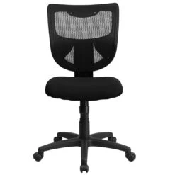 Galaxy Mid-Back Designer Black Mesh Back Swivel Task Chair - By Flash Furniture - Madison Seating -Executive Chairs Sales Galaxy Mid Back Designer Black Mesh Back Swivel Task Chair by Flash Furniture 3