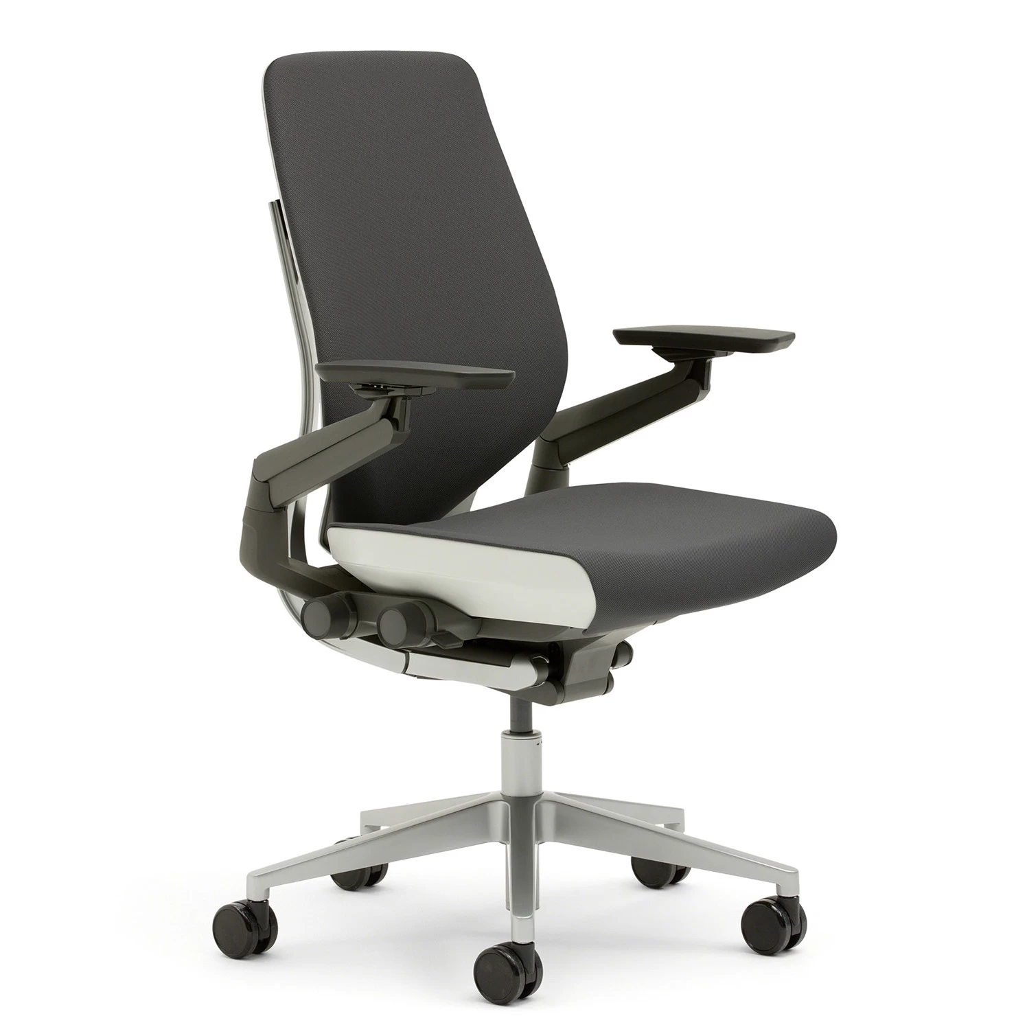 Gesture Chair By Steelcase With Platinum Base - Madison Seating 3 Gesture Chair By Steelcase With Platinum Base - Madison Seating