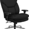 HERCULES Series 24/7 Intensive Use Big & Tall 400 Lb. Rated Black Fabric Executive Swivel Chair With Lumbar Knob - By Flash Furniture - Madison Seating 2 HERCULES Series 24/7 Intensive Use Big & Tall 400 Lb. Rated Black Fabric Executive Swivel Chair With Lumbar Knob - By Flash Furniture - Madison Seating -Executive Chairs Sales HERCULES Series 247 Intensive Use Big Tall 400 lb. Rated Black Fabric Executive Swivel Chair with Lumbar Knob by Flash Furniture