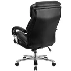 HERCULES Series 24/7 Intensive Use Big & Tall 500 Lb. Rated Black Leather Executive Swivel Chair With Loop Arms - By Flash Furniture - Madison Seating -Executive Chairs Sales HERCULES Series 247 Intensive Use Big Tall 500 lb. Rated Black Leather Executive Swivel Chair with Loop Arms by Flash Furniture 2