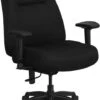 HERCULES Series 400 Lb. Rated High Back Big & Tall Black Fabric Executive Swivel Chair With Adjustable Arms - By Flash Furniture - Madison Seating 2 HERCULES Series 400 Lb. Rated High Back Big & Tall Black Fabric Executive Swivel Chair With Adjustable Arms - By Flash Furniture - Madison Seating -Executive Chairs Sales HERCULES Series 400 lb. Rated High Back Big Tall Black Fabric Executive Swivel Chair with Adjustable Arms by Flash Furniture