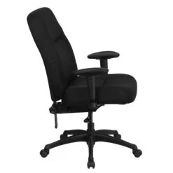 HERCULES Series 400 Lb. Rated High Back Big & Tall Black Fabric Executive Swivel Chair With Adjustable Arms - By Flash Furniture - Madison Seating -Executive Chairs Sales HERCULES Series 400 lb. Rated High Back Big Tall Black Fabric Executive Swivel Chair with Adjustable Arms by Flash Furniture 4