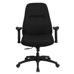 HERCULES Series 400 Lb. Rated High Back Big & Tall Black Fabric Executive Swivel Chair With Adjustable Arms - By Flash Furniture - Madison Seating -Executive Chairs Sales HERCULES Series 400 lb. Rated High Back Big Tall Black Fabric Executive Swivel Chair with Adjustable Arms by Flash Furniture 6