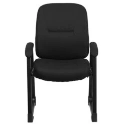 HERCULES Series Big & Tall 400 Lb. Rated Black Fabric Executive Side Chair With Sled Base - By Flash Furniture - Madison Seating -Executive Chairs Sales HERCULES Series Big Tall 400 lb. Rated Black Fabric Executive Side Chair with Sled Base by Flash Furniture 3