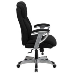HERCULES Series Big & Tall 400 Lb. Rated Black Fabric Executive Swivel Chair With Adjustable Arms - By Flash Furniture - Madison Seating -Executive Chairs Sales HERCULES Series Big Tall 400 lb. Rated Black Fabric Executive Swivel Chair with Adjustable Arms by Flash Furniture 4 3
