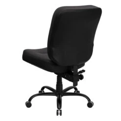 HERCULES Series Big & Tall 400 Lb. Rated Black Leather Executive Swivel Chair - By Flash Furniture - Madison Seating -Executive Chairs Sales HERCULES Series Big Tall 400 lb. Rated Black Leather Executive Swivel Chair by Flash Furniture 3