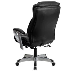 HERCULES Series Big & Tall 400 Lb. Rated Black Leather Executive Swivel Chair With Adjustable Arms - By Flash Furniture - Madison Seating -Executive Chairs Sales HERCULES Series Big Tall 400 lb. Rated Black Leather Executive Swivel Chair with Adjustable Arms by Flash Furniture 5 2