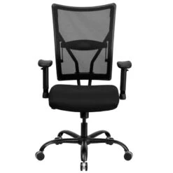 HERCULES Series Big & Tall 400 Lb. Rated Black Mesh Executive Swivel Chair With Adjustable Arms - By Flash Furniture - Madison Seating -Executive Chairs Sales HERCULES Series Big Tall 400 lb. Rated Black Mesh Executive Swivel Chair with Adjustable Arms by Flash Furniture 6