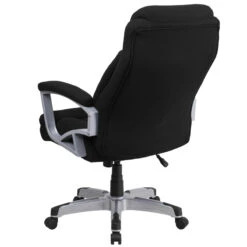 HERCULES Series Big & Tall 500 Lb. Rated Black Fabric Executive Swivel Chair With Arms - By Flash Furniture - Madison Seating -Executive Chairs Sales HERCULES Series Big Tall 500 lb. Rated Black Fabric Executive Swivel Chair with Arms by Flash Furniture 2