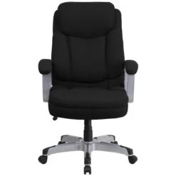 HERCULES Series Big & Tall 500 Lb. Rated Black Fabric Executive Swivel Chair With Arms - By Flash Furniture - Madison Seating -Executive Chairs Sales HERCULES Series Big Tall 500 lb. Rated Black Fabric Executive Swivel Chair with Arms by Flash Furniture 3