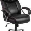 HERCULES Series Big & Tall 500 Lb. Rated Black Leather Executive Swivel Chair With Extra Wide Seat - By Flash Furniture - Madison Seating -Executive Chairs Sales HERCULES Series Big Tall 500 lb. Rated Black Leather Executive Swivel Chair with Extra Wide Seat by Flash Furniture