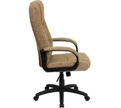 High Back Beige Fabric Executive Swivel Chair With Arms - By Flash Furniture - Madison Seating -Executive Chairs Sales High Back Beige Fabric Executive Swivel Chair with Arms by Flash Furniture 2