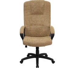 High Back Beige Fabric Executive Swivel Chair With Arms - By Flash Furniture - Madison Seating -Executive Chairs Sales High Back Beige Fabric Executive Swivel Chair with Arms by Flash Furniture 7