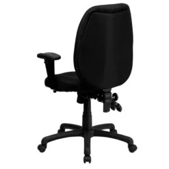High Back Black Fabric Multifunction Ergonomic Executive Swivel Chair With Adjustable Arms - By Flash Furniture - Madison Seating -Executive Chairs Sales High Back Black Fabric Multifunction Ergonomic Executive Swivel Chair with Adjustable Arms by Flash Furniture 6