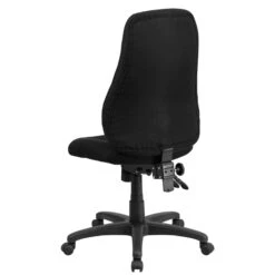 High Back Black Fabric Multifunction Ergonomic Swivel Task Chair - By Flash Furniture - Madison Seating -Executive Chairs Sales High Back Black Fabric Multifunction Ergonomic Swivel Task Chair by Flash Furniture 2