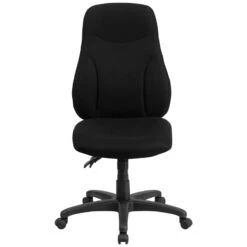 High Back Black Fabric Multifunction Ergonomic Swivel Task Chair - By Flash Furniture - Madison Seating -Executive Chairs Sales High Back Black Fabric Multifunction Ergonomic Swivel Task Chair by Flash Furniture 3