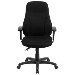 High Back Black Fabric Multifunction Ergonomic Swivel Task Chair With Adjustable Arms - By Flash Furniture - Madison Seating 9 High Back Black Fabric Multifunction Ergonomic Swivel Task Chair With Adjustable Arms - By Flash Furniture - Madison Seating -Executive Chairs Sales High Back Black Fabric Multifunction Ergonomic Swivel Task Chair with Adjustable Arms by Flash Furniture 3