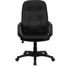 High Back Black Glove Vinyl Executive Swivel Chair With Arms - By Flash Furniture - Madison Seating 14 High Back Black Glove Vinyl Executive Swivel Chair With Arms - By Flash Furniture - Madison Seating -Executive Chairs Sales High Back Black Glove Vinyl Executive Swivel Chair with Arms by Flash Furniture 5