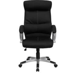 High Back Black Leather Executive Swivel Chair - By Flash Furniture - Madison Seating -Executive Chairs Sales High Back Black Leather Executive Swivel Chair by Flash Furniture 5 1