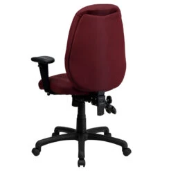 High Back Burgundy Fabric Multifunction Ergonomic Executive Swivel Chair With Adjustable Arms - By Flash Furniture - Madison Seating -Executive Chairs Sales High Back Burgundy Fabric Multifunction Ergonomic Executive Swivel Chair with Adjustable Arms by Flash Furniture 2