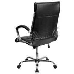 High Back Designer Black Leather Executive Swivel Chair With Chrome Base And Arms - By Flash Furniture - Madison Seating 11 High Back Designer Black Leather Executive Swivel Chair With Chrome Base And Arms - By Flash Furniture - Madison Seating -Executive Chairs Sales High Back Designer Black Leather Executive Swivel Chair with Chrome Base and Arms by Flash Furniture 2