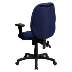 High Back Navy Fabric Multifunction Ergonomic Executive Swivel Chair With Adjustable Arms - By Flash Furniture - Madison Seating -Executive Chairs Sales High Back Navy Fabric Multifunction Ergonomic Executive Swivel Chair with Adjustable Arms by Flash Furniture 2