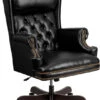 High Back Traditional Tufted Black Leather Executive Swivel Chair With Arms - By Flash Furniture - Madison Seating -Executive Chairs Sales High Back Traditional Tufted Black Leather Executive Swivel Chair with Arms by Flash Furniture 5