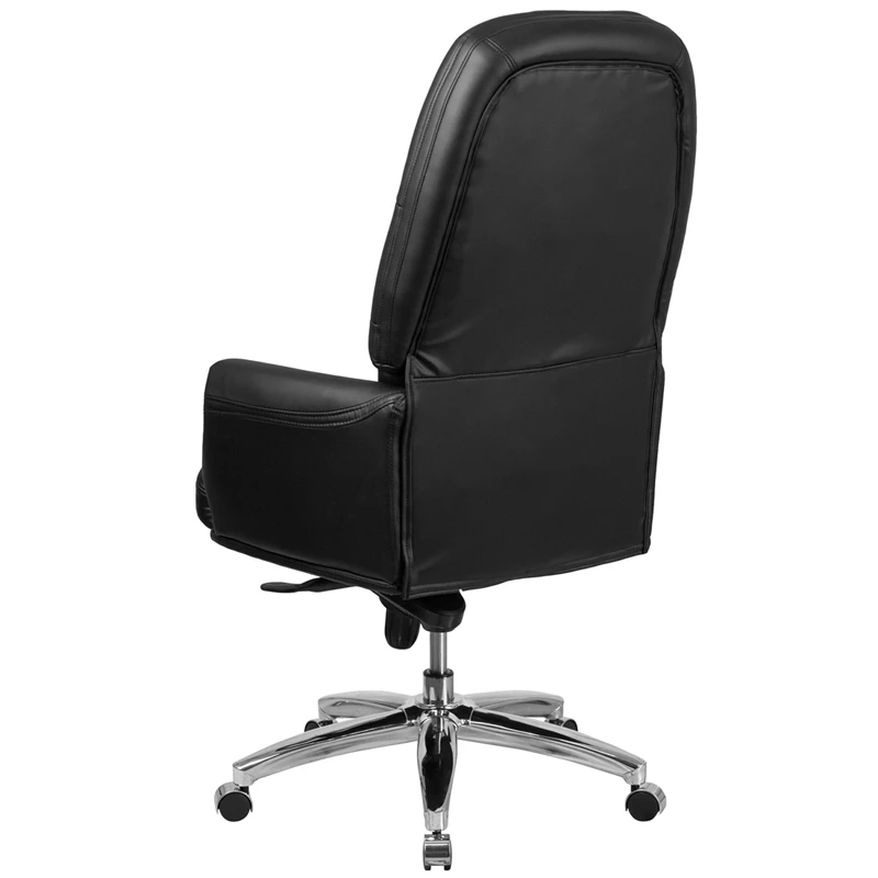 High Back Traditional Tufted Black Leather Multifunction Executive Swivel Chair With Arms - By Flash Furniture - Madison Seating 5 High Back Traditional Tufted Black Leather Multifunction Executive Swivel Chair With Arms - By Flash Furniture - Madison Seating - Image 3