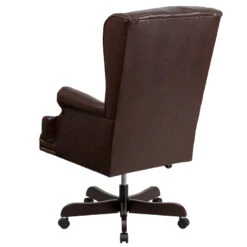 High Back Traditional Tufted Brown Leather Executive Swivel Chair With Arms - By Flash Furniture - Madison Seating 8 High Back Traditional Tufted Brown Leather Executive Swivel Chair With Arms - By Flash Furniture - Madison Seating -Executive Chairs Sales High Back Traditional Tufted Brown Leather Executive Swivel Chair with Arms by Flash Furniture 2 1