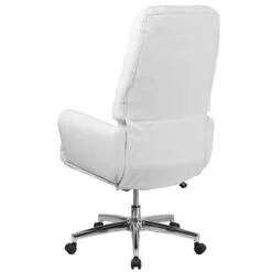 High Back Traditional Tufted White Leather Executive Swivel Chair With Arms - By Flash Furniture - Madison Seating 8 High Back Traditional Tufted White Leather Executive Swivel Chair With Arms - By Flash Furniture - Madison Seating -Executive Chairs Sales High Back Traditional Tufted White Leather Executive Swivel Chair with Arms by Flash Furniture 2