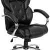 High Back Transitional Style Black Leather Executive Swivel Chair With Arms - By Flash Furniture - Madison Seating 2 High Back Transitional Style Black Leather Executive Swivel Chair With Arms - By Flash Furniture - Madison Seating -Executive Chairs Sales High Back Transitional Style Black Leather Executive Swivel Chair with Arms by Flash Furniture