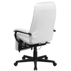 High Back White Leather Executive Reclining Swivel Chair With Arms - By Flash Furniture - Madison Seating 8 High Back White Leather Executive Reclining Swivel Chair With Arms - By Flash Furniture - Madison Seating -Executive Chairs Sales High Back White Leather Executive Reclining Swivel Chair with Arms by Flash Furniture 2