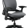 Leap Chair V2 In Coal Fabric By Steelcase - Madison Seating -Executive Chairs Sales Leap Chair V2 by Steelcase Fabric Coal