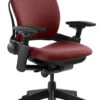 Leap Chair V2 In Maroon Fabric By Steelcase - Madison Seating 2 Leap Chair V2 In Maroon Fabric By Steelcase - Madison Seating -Executive Chairs Sales Leap Chair V2 by Steelcase Fabric Maroon