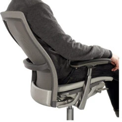 Life Chair Fully Adjustable By Knoll In Grey - Madison Seating 9 Life Chair Fully Adjustable By Knoll In Grey - Madison Seating -Executive Chairs Sales Life Chair Fully Adjustable by Knoll in Grey Seated