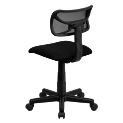 Low Back Black Mesh Swivel Task Chair - By Flash Furniture - Madison Seating -Executive Chairs Sales Low Back Black Mesh Swivel Task Chair by Flash Furniture 2