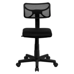 Low Back Black Mesh Swivel Task Chair - By Flash Furniture - Madison Seating -Executive Chairs Sales Low Back Black Mesh Swivel Task Chair by Flash Furniture 3