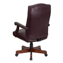 Martha Washington Burgundy Leather Executive Swivel Chair With Arms - By Flash Furniture - Madison Seating 11 Martha Washington Burgundy Leather Executive Swivel Chair With Arms - By Flash Furniture - Madison Seating -Executive Chairs Sales Martha Washington Burgundy Leather Executive Swivel Chair with Arms by Flash Furniture 2