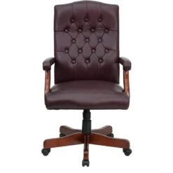 Martha Washington Burgundy Leather Executive Swivel Chair With Arms - By Flash Furniture - Madison Seating 12 Martha Washington Burgundy Leather Executive Swivel Chair With Arms - By Flash Furniture - Madison Seating -Executive Chairs Sales Martha Washington Burgundy Leather Executive Swivel Chair with Arms by Flash Furniture 3